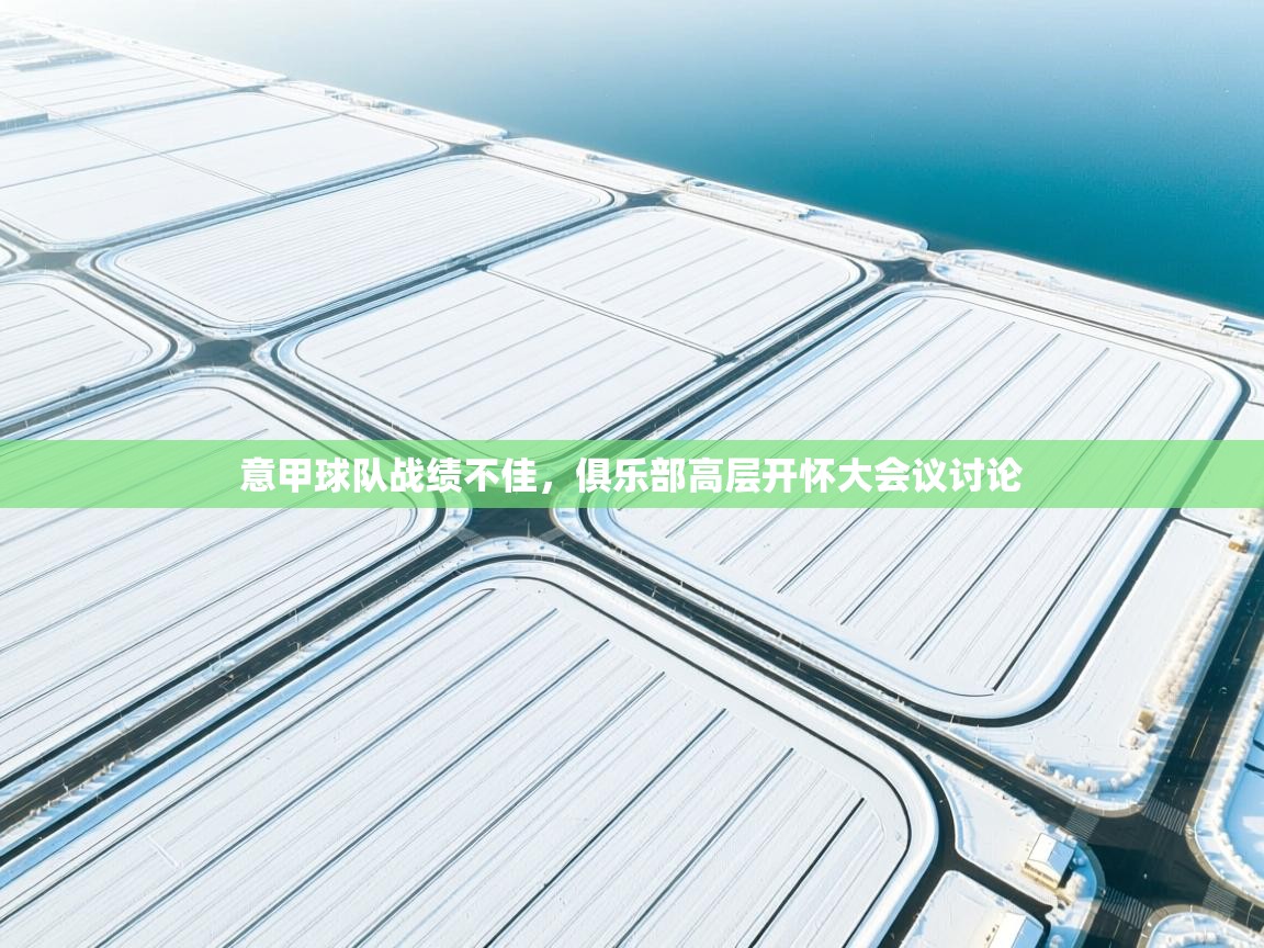意甲球队战绩不佳，俱乐部高层开怀大会议讨论