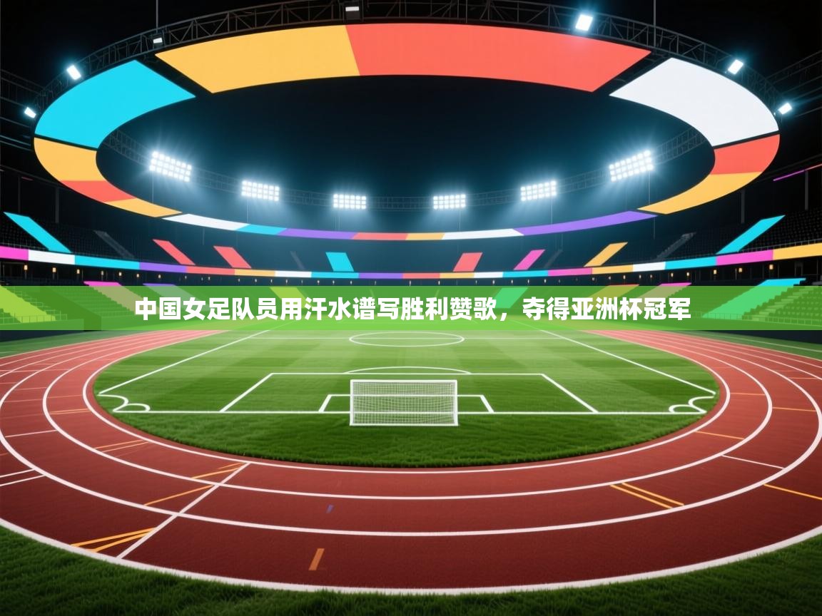 中国女足队员用汗水谱写胜利赞歌，夺得亚洲杯冠军